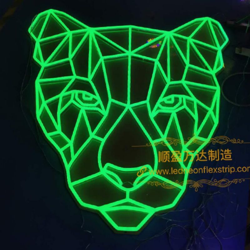 Sinal neon animal RGB neon sign3