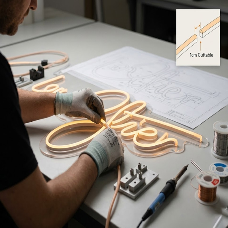 Custom LED Neon Sign Make