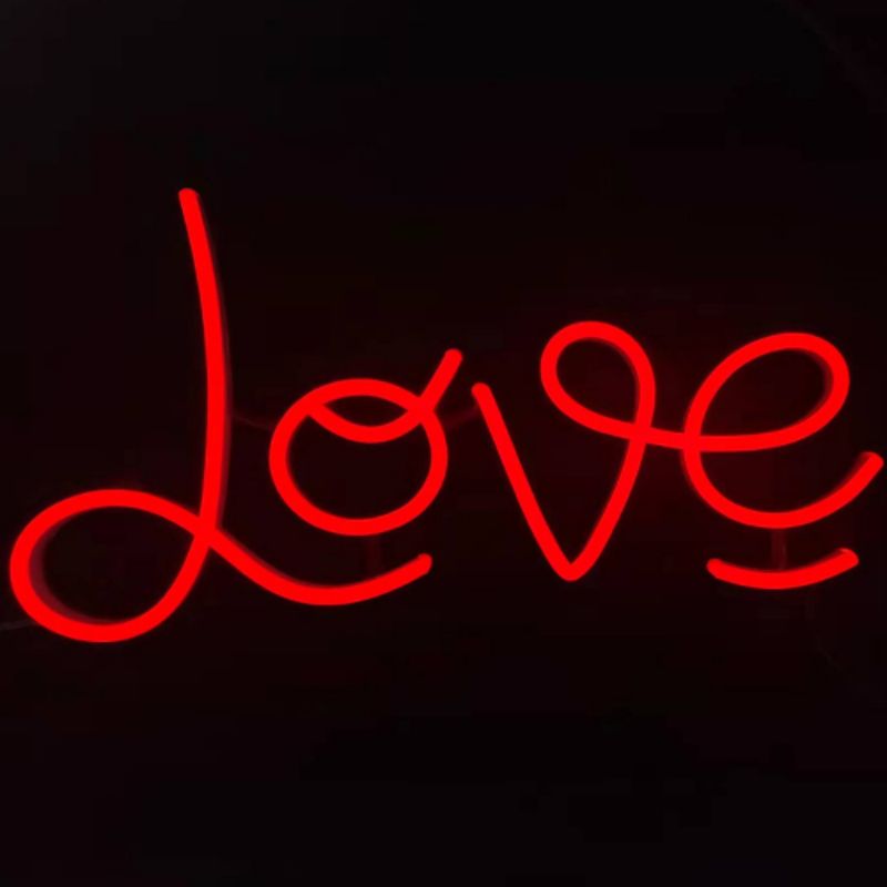 Girls gift love neon signs neo1