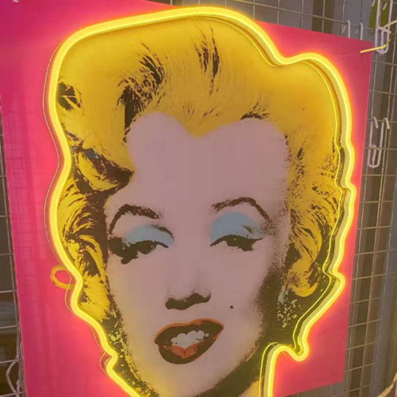 Pintura mural de Marilyn Monroe n2