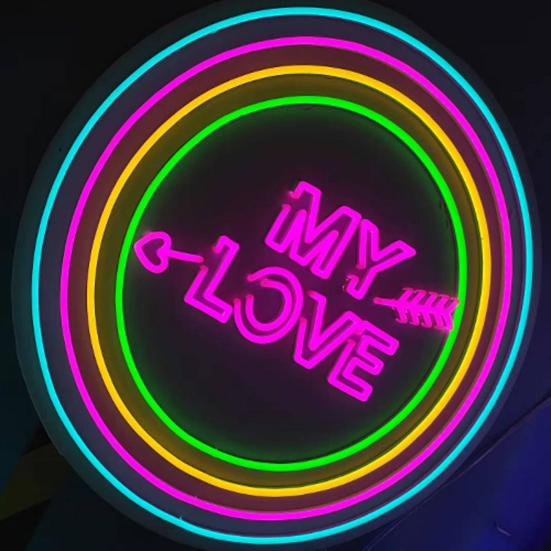 Iubirea mea neon semn Valentine ne1