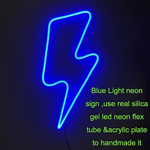 ໂຄມໄຟນີອອນ Lightning Bolt Sign Light4