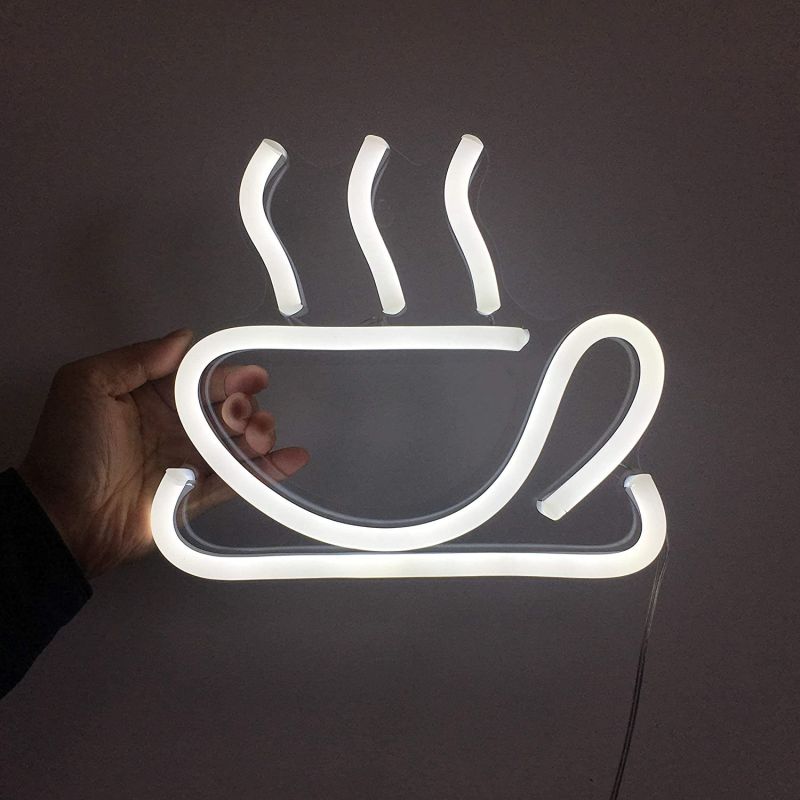 Neon Signs Coffee Cup LED Sign3