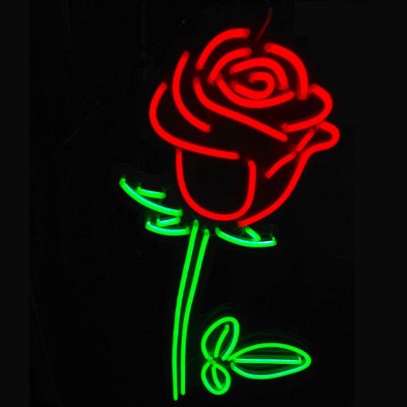 Rose Neon Zeechen romantesch Neon 4