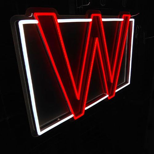 Arwyddion neon Logo personol helaeth 1